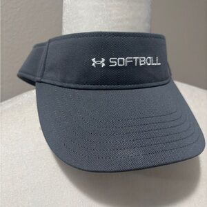 Under Armour Black Adjustable Visor